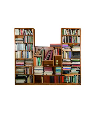 237-Estantería librería modular en madera