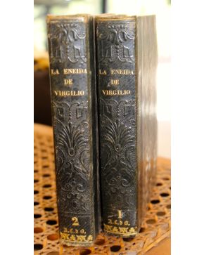 3016-16.-  La Eneida de Virgilio. traducida en verso castellano por Gregorio Hernandez de Velasco. Van añadidas las dos Eglogas primera y quarta. y el sump