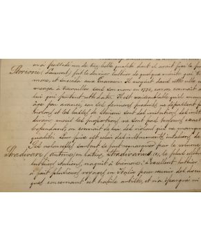 3019-19.- (MANUSCRITO/LUTHIERS). C. 1862. Idioma francés 4º apaisado. hol.. tela sencilla. En caja de conservación. Manuscrito en lengua francesa. descripc