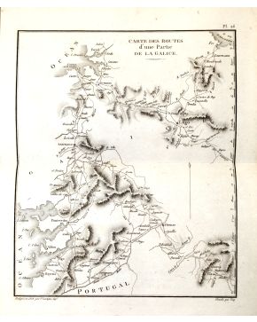 3133-133.- LA BORDE. Alexandr.-  Itinéraire descriptif de l'Espagne. et tableau élémentaire des différentes branches de l'administration et de l'industrie 