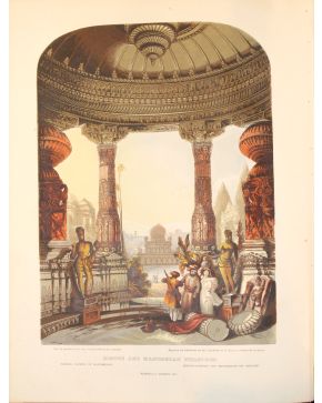 3135-135.- VUES PITTORESQUES de L'INDE. DE LA CHINE. et des BORDS DE LA MER ROUGE; dessinées par Prout. Stanfield. Cattermole. Purser. Cox. Austin. &c. Sur