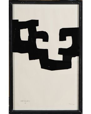 147-EDUARDO CHILLIDA (San Sebastián 1924-2002) Barcelona III. 1974