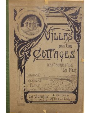 3049-3049.- Villas et Cottages des bords de la Mer. Façades. interieurs. Plans