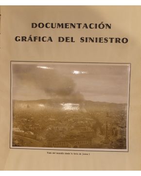 3056-3056.- MASOLIVER. Narciso (Ingeniero)  / CENDOYA. E. Pedro (Arquitecto).- Expediente relativo al siniestro ocurrido el día 25 de Diciembre de 1932 en 