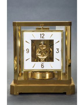 938-Reloj Jeager Le-Coultre Atmos Art Deco Vintage.