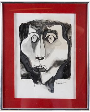 64-OSWALDO GUAYASAMÍN (Quito 1919-Baltimore 1999)