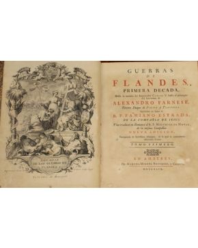 3078-GUERRAS DE FLANDES. Primera Decada. Desde la muerte del Emperador Carlos V. hasta el principio del Govierno de Alexandro Farnese. Tercero Duque de Par