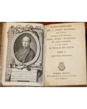 3124-Cartas familiares del P. Joseph Francisco de Isla. Escritas á su hermana Doña Maria Francisca de Isla y Losada y á su cuñado D. Nicolas de Ayala. Segu