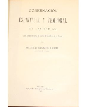 3139-Colección documentos Inéditos de ULTRAMAR. Importante publicación con estudios. facsímiles de códices desconocidos de Indias. Obra muy rara de encontr