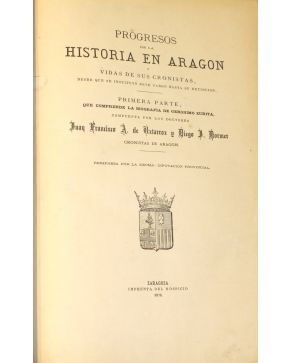 3176-Comentarios de las Cosas de Aragon obra escrita en latin por Jerónimo de Blancas. Cronista del Reino. Y tradu-cida al castellano por el P. Manuel Hern