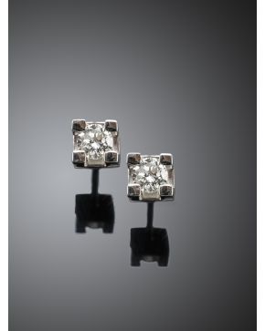 866-PENDIENTES DE BRILLANTES. 