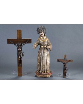 1121-Cristo Crucificado. Italia. s. XVIII.