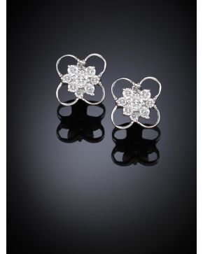 252-PENDIENTES DE BRILLANTES 0.50CTS.