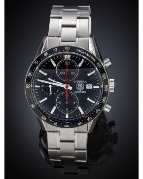 788-TAG HEUER MODELO CARRERA. CHRONOGRAPHE REF CV2014-2 EKR47812. RELOJ DE PULSERA PARA CABALLERO. MOVIMIENTO AUTOMÁTICO. CAJA Y BRAZALETE EN ACERO. Esf