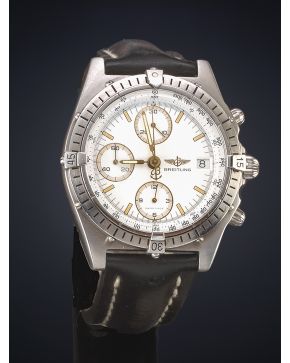 870-BREITLING CHRONOGRAPHE Nº 90225. CAJA EN ACERO. MOVIMIENTO AUTOMÁTICO. 