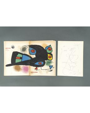 247-JOAN MIRÓ (Barcelona 1893 - Palma de Mallorca 1983)  