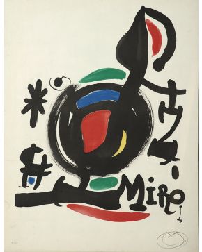 162-JOAN MIRÓ (Barcelona 1893 - Palma de Mallorca 1983)