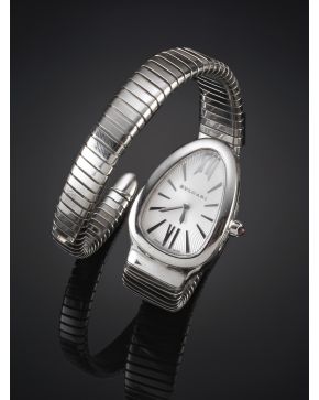 890-BULGARI RELOJ DE PULSERA. DISEÑO ORIGINAL EN FORMA DE SERPIENTE.