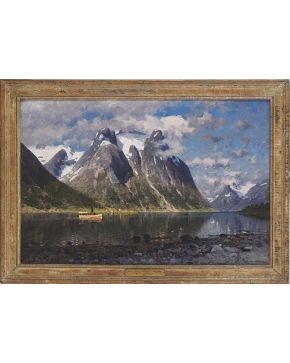 408-NORMANN ADELSTEEN (Noruega. 1886 - 1960)