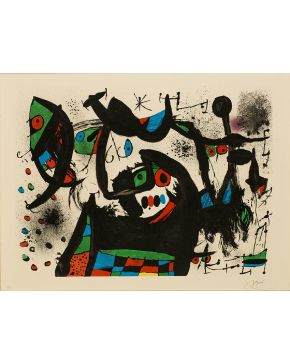 186-JOAN MIRÓ (Barcelona 1893 - Palma de Mallorca 1983)