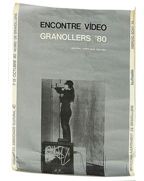 257-Encontre Video. Granollers 1980. Cartel original.