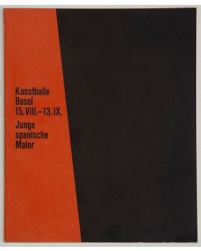 201-JUNGE SPANISCHE MALER. KUNSTHALLE BASEL 15 VIII-13 IX 1959.