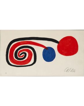 286-ALEXANDER CALDER (Philadelphia 1898-Nueva York 1976)