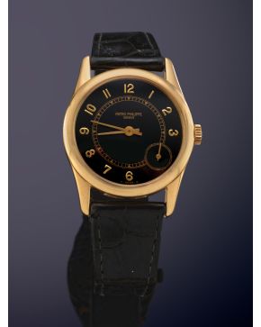 806-PATEK PHILIPPE" REF. 5000J CALATRAVA, CIRCA 1995 