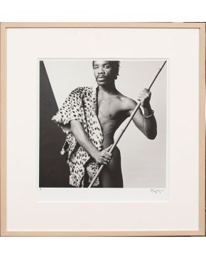 166-ROBERT MAPPLETHORPE (Nueva York 1946-Boston 1989) Isaiah, 1980. Gelatina de plata sobre papel fotográfico Firmado y fechado a tinta Numerado 10/1"