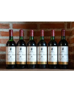 764-35 botellas Martínez Lacuesta Reserva 1991