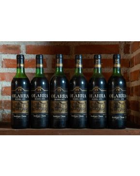 886-31 botellas Olarra Reserva 1975