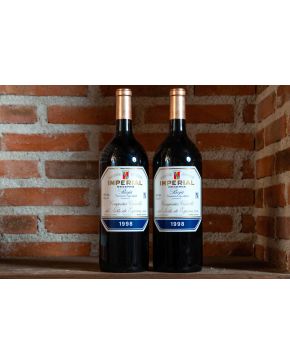 825-2 botellas Cvne Imperial Reserva 1998 Magnum 