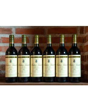 781-36 botellas Martínez Lacuesta Reserva 1998