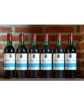 782-13 botellas Martínez Lacuesta Reserva 1982 