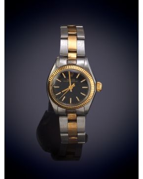 730-ROLEX OYSTER PERPETUAL DATE"" RELOJ DE PULSERA PARA SEÑORA. CAJA Y BRAZALETE EN ACERO Y ORO AMARILLO. MOVIMIENTO AUTOMÁTICO. Es