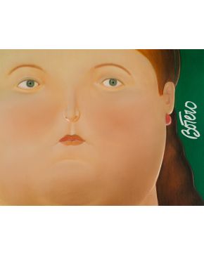 271-FERNANDO BOTERO (Medellín 1932-Mónaco 2023) Las mujeres de Botero". Libro de artista con láminas en su interio