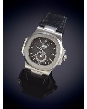 904-"PATEK PHILIPPE" NAUTILUS. REF: 5726/1A-001 RELOJ DE PULSERA, TRIPLE CALENDARIO Y FASE LUNAR