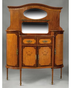 2320-Mueble tocador Art Decó, C.1920. Medidas: 160 x 46 x 120 cm.