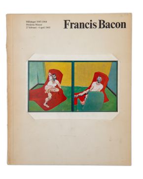 2201-Francis Bacon. Malnigna 1945-1964. Moderna Museet. 27 Februari-4 april . 1965. 4, cub. 