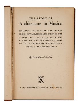 2203-The Story of Architecture in Mexico including the work of the Ancient Indian Civilizatins... by