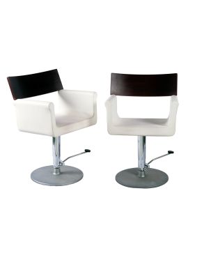 1455-PHILIPPE STARCK (Paris 1949)  Conjunto de dos sillones giratorios CLASSIC para PRESENCE PARI