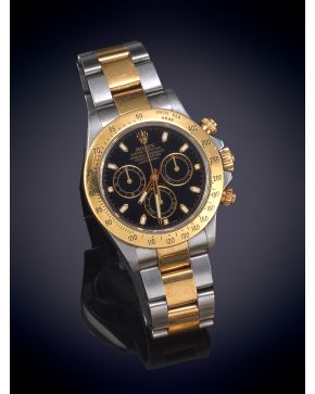 1007-ROLEX OYSTER PERPETUAL"" COSMOGRAPH DAYTONA. REF 116523. AÑO 2008. RELOJ DE PULSERA CON CAJA EN ACERO Y ORO AMARILLO DE 18K. Nº M228452.