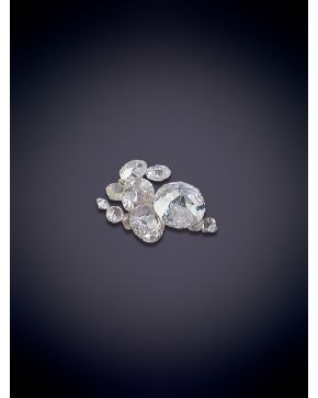 772-LOTE DE BRILLANTES SIN MONTAR. Peso total de brillantes : 2.03 ct aprox