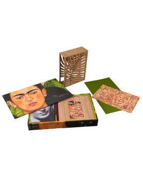 328-FRIDA KAHLO (Coyoacán, Ciudad de México1907- 1954) Los sueños de Frida Kahlo". 2021 Edición de lujo que contiene: un libro de arte