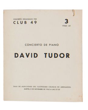 265-CONCIERTO DE DAVID TUDOR 