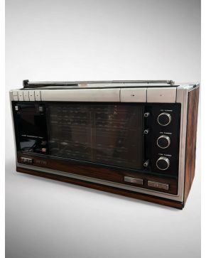 2474-Radio y grabadora Philips 22RR800. Medidas: 27 x 48 x 20 cm. 